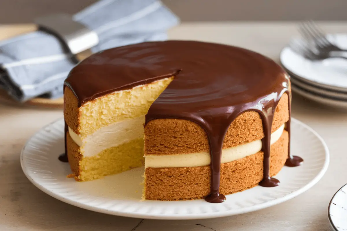 Boston Cream Pie Cake Mix Recipe